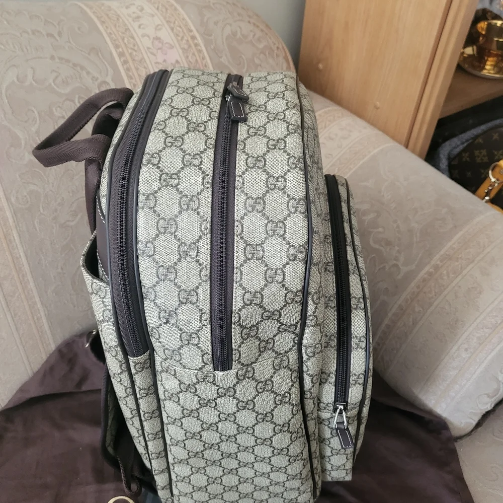(SOLD)Authentic Gucci backpack/trolley carry on bag - Picture 4 of 16